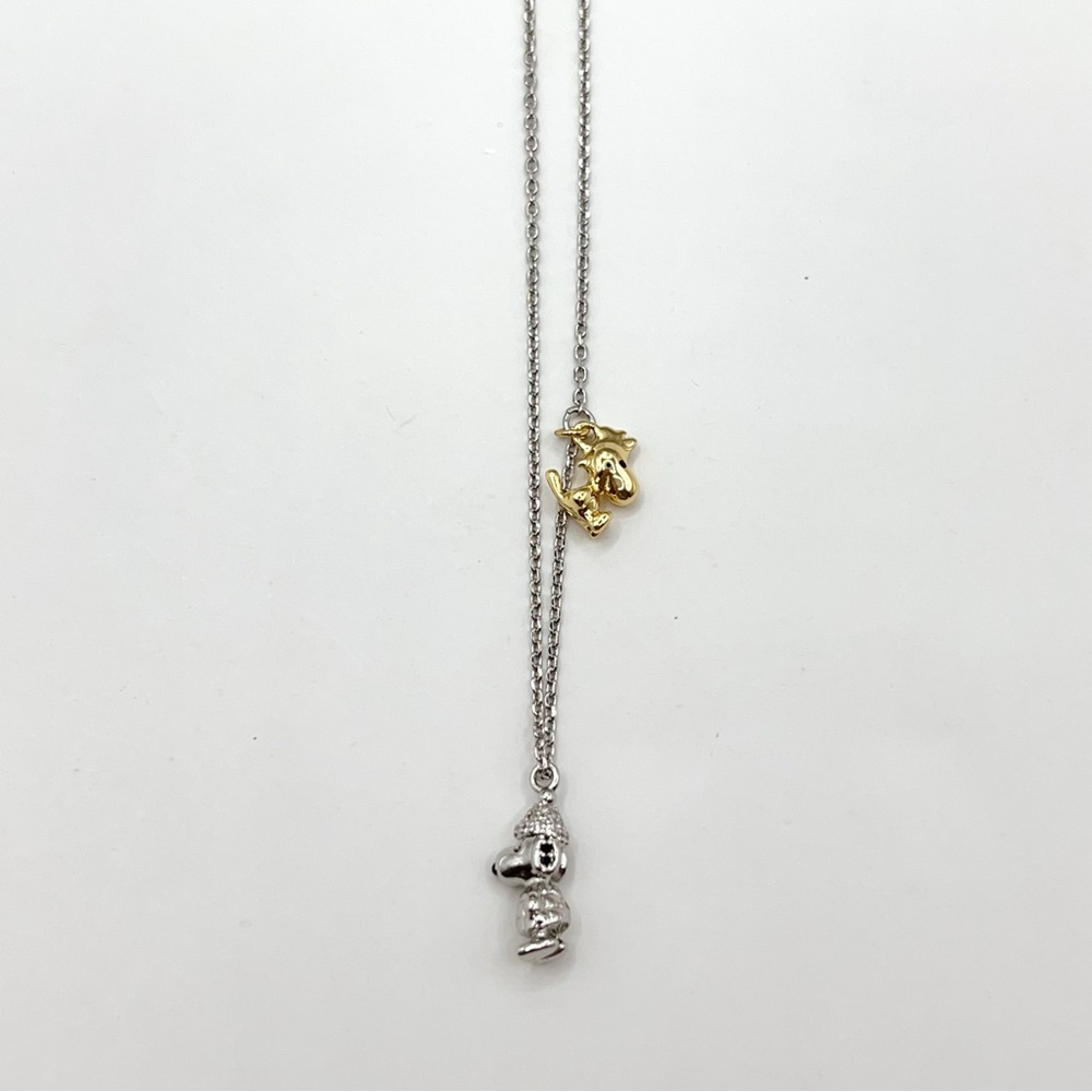 KS879-Kate Spade Snoopy necklace
